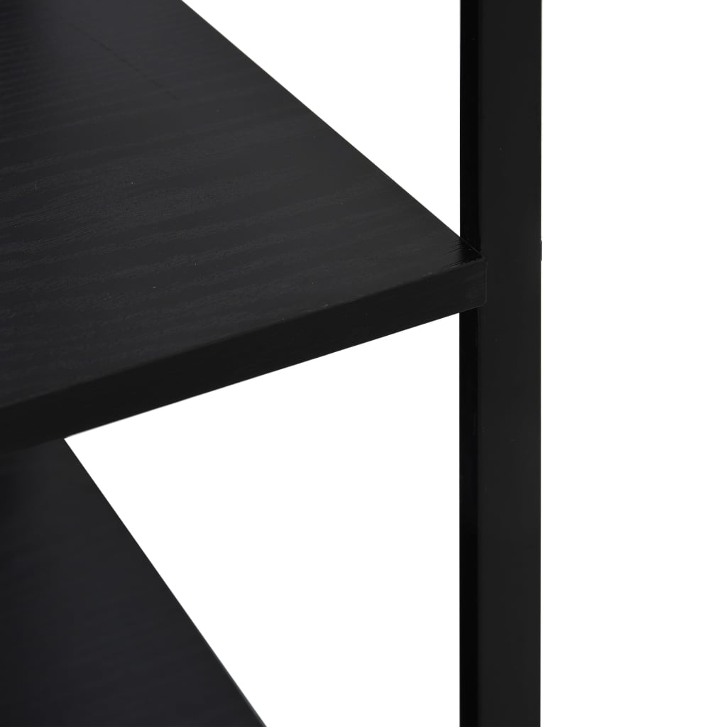 Ντουλάπι Φούρνου Μικροκυμάτων Μαύρο 60x39,6x79,5 εκ. Επεξ. Ξύλο - PAKOBAZAAR
