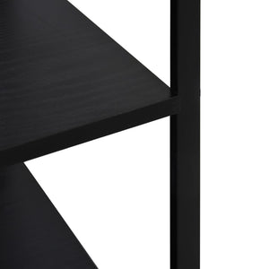 Ντουλάπι Φούρνου Μικροκυμάτων Μαύρο 60x39,6x79,5 εκ. Επεξ. Ξύλο - PAKOBAZAAR