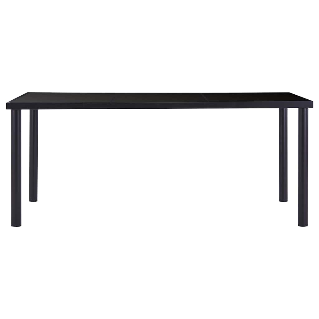 Σετ Τραπεζαρίας 7 Τεμαχίων Γκρι από Συνθετικό Καστόρι