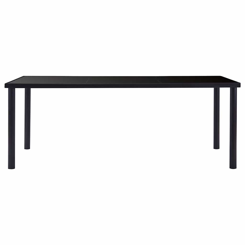 Σετ Τραπεζαρίας 9 Τεμαχίων Γκρι από Συνθετικό Καστόρι