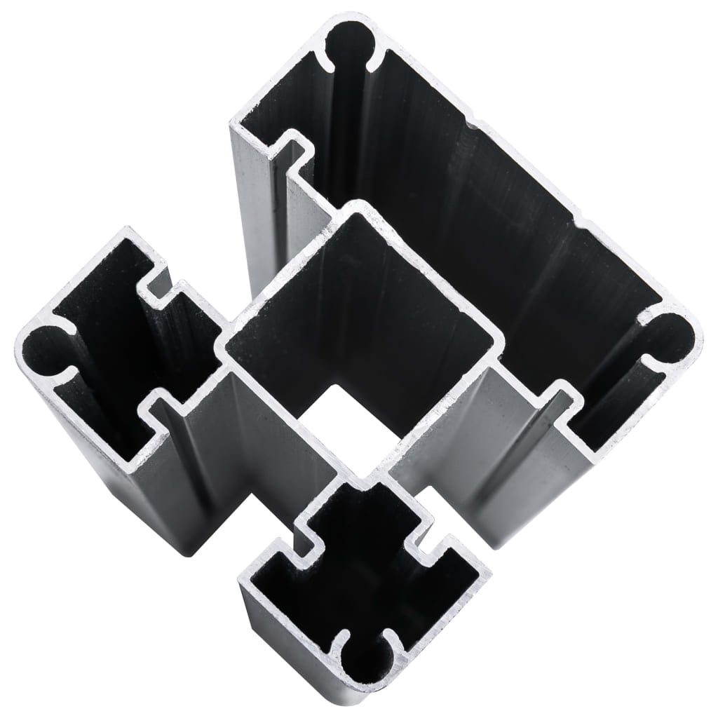 Πάνελ Περίφραξης Καφέ 872 x 186 εκ. από WPC - PAKOBAZAAR