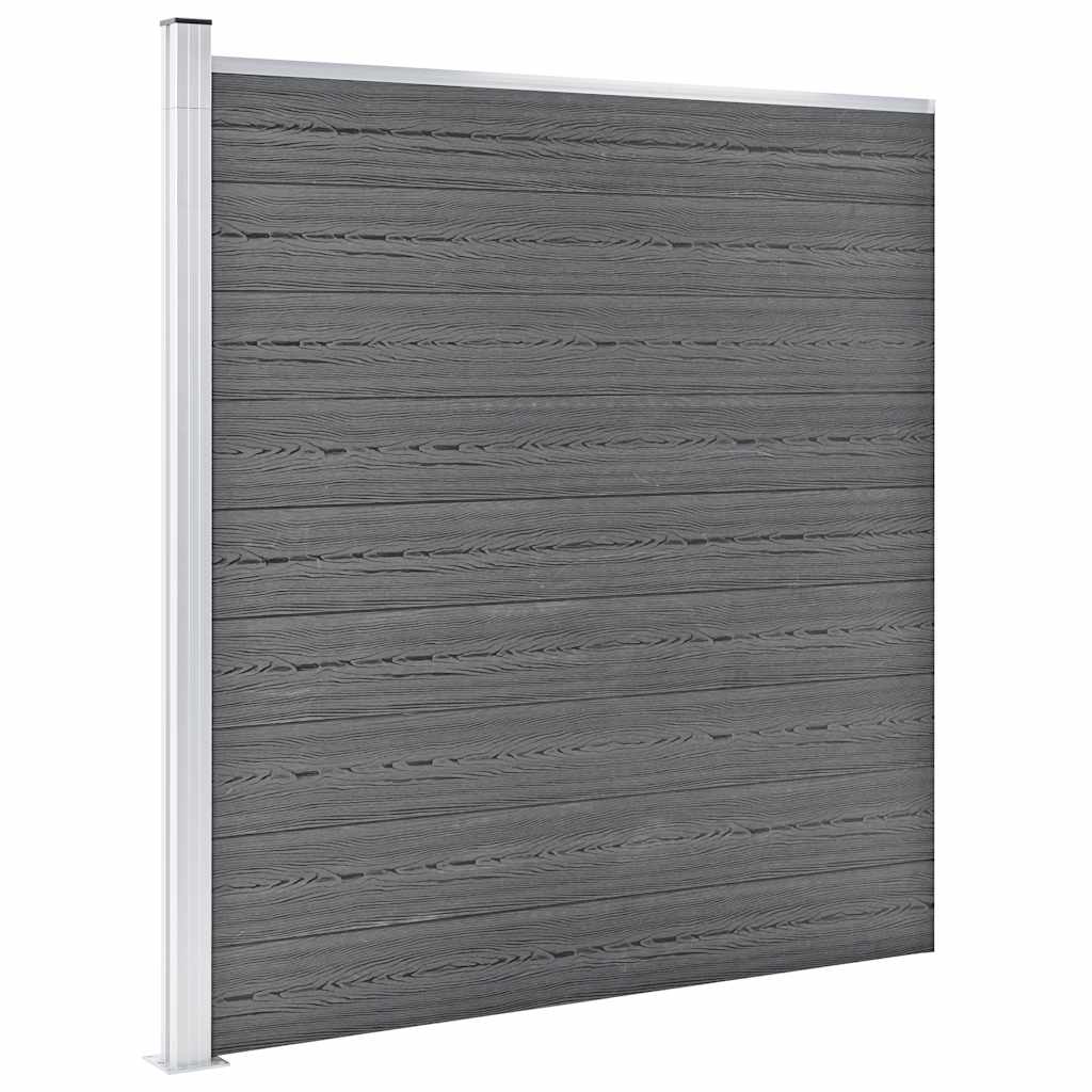 Πάνελ Περίφραξης Γκρι 1564 x 186 εκ. από WPC - PAKOBAZAAR
