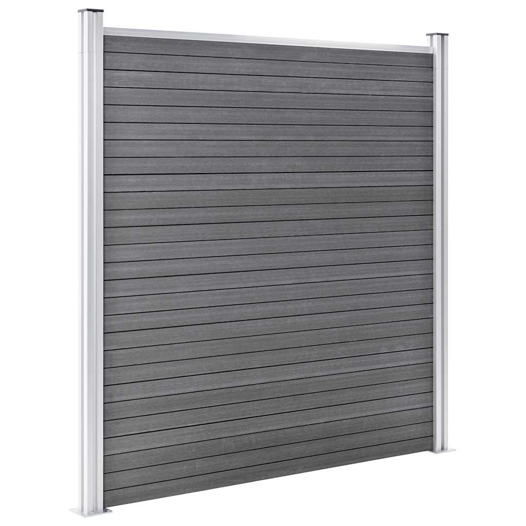 Πάνελ Περίφραξης Γκρι 1564 x 186 εκ. από WPC - PAKOBAZAAR