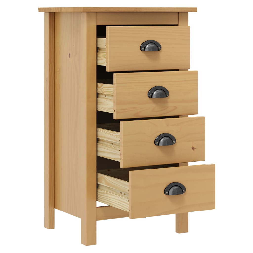 Μπουφές Hill 46 x 35 x 80 εκ. από Μασίφ Ξύλο Πεύκου - PAKOBAZAAR