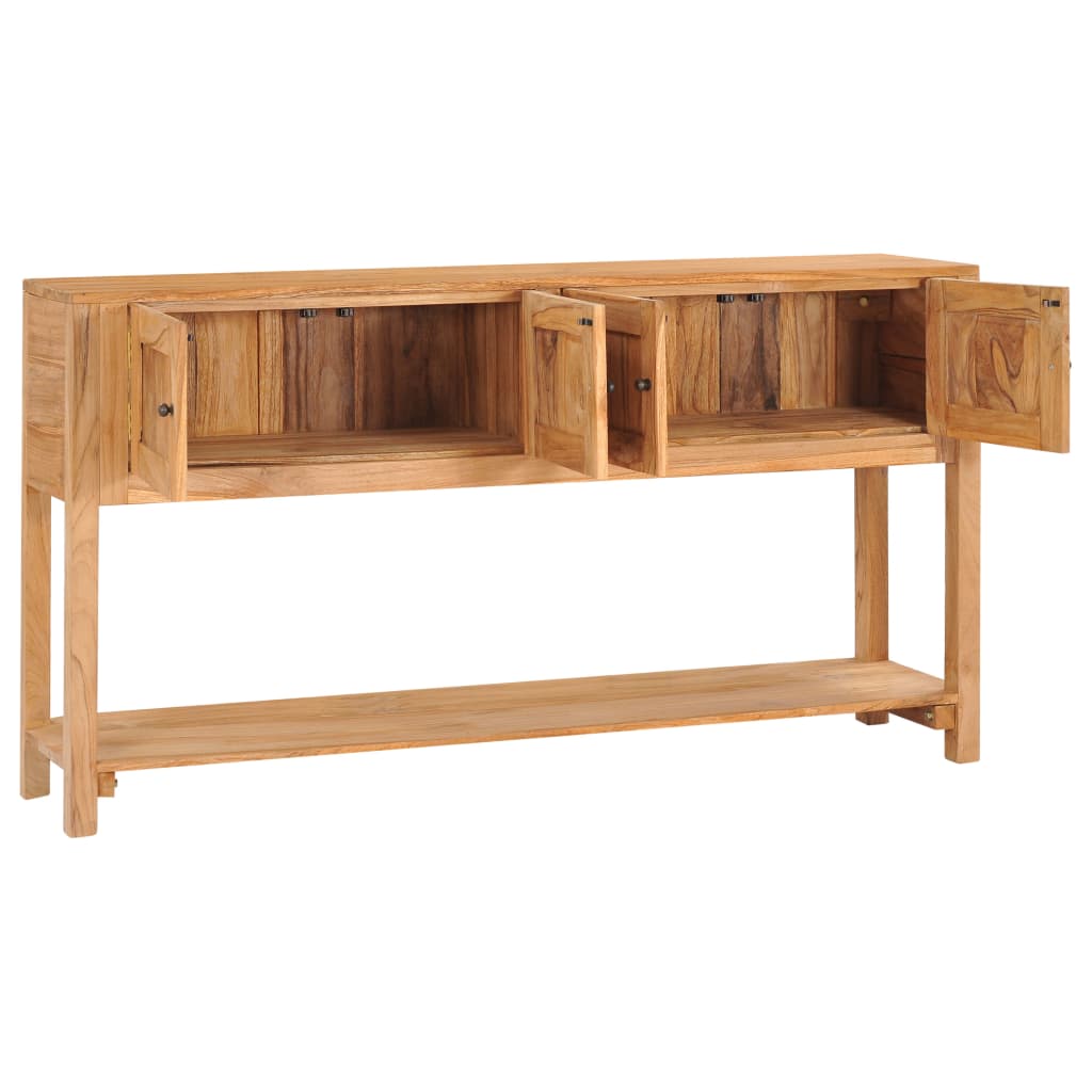 Μπουφές 140 x 30 x 75 εκ. από Μασίφ Ξύλο Teak