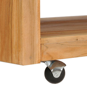 Τραπεζάκι Σαλονιού 110 x 60 x 40 εκ. από Μασίφ Ξύλο Teak - Pakobazaar
