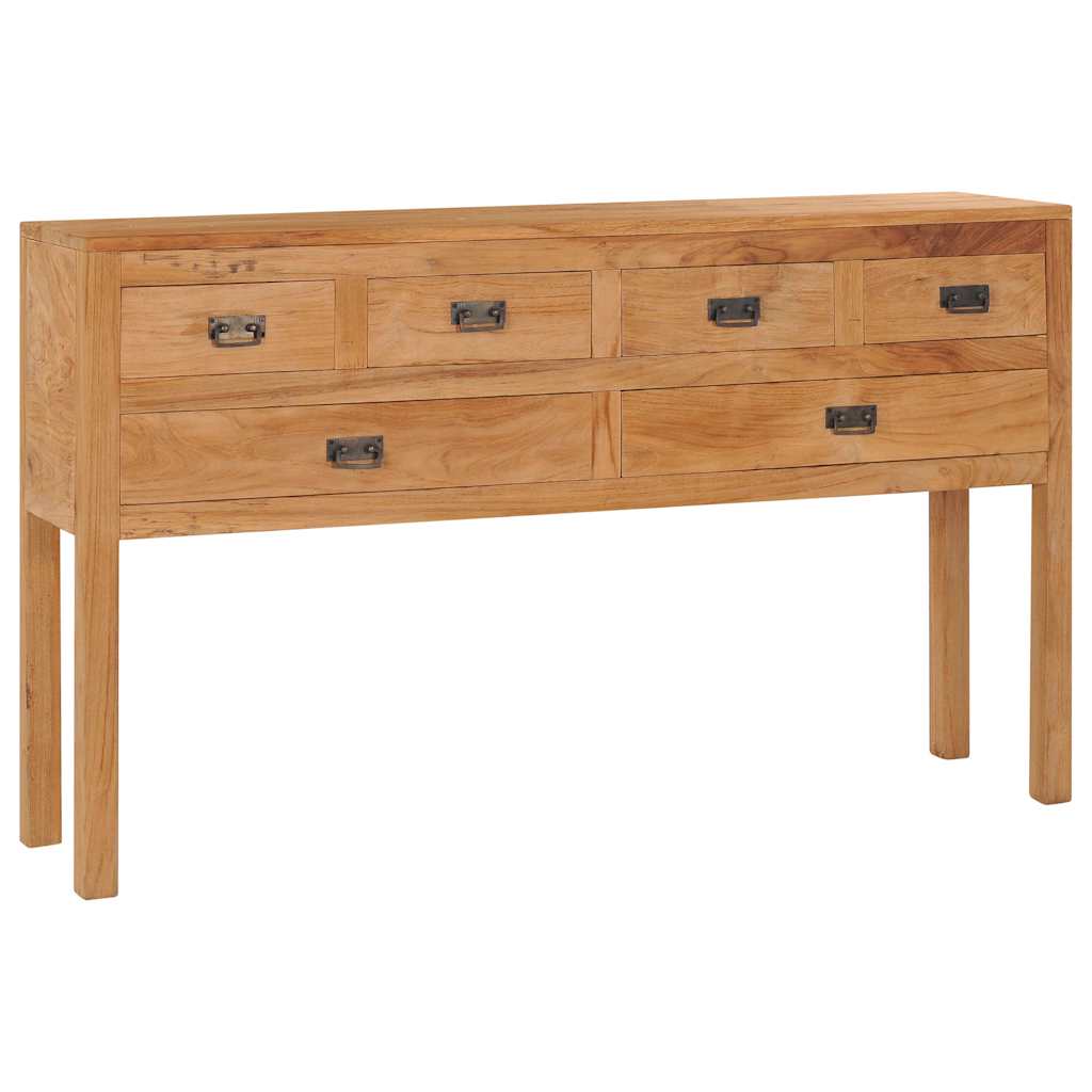 Μπουφές 125 x 30 x 75 εκ. από Μασίφ Ξύλο Teak