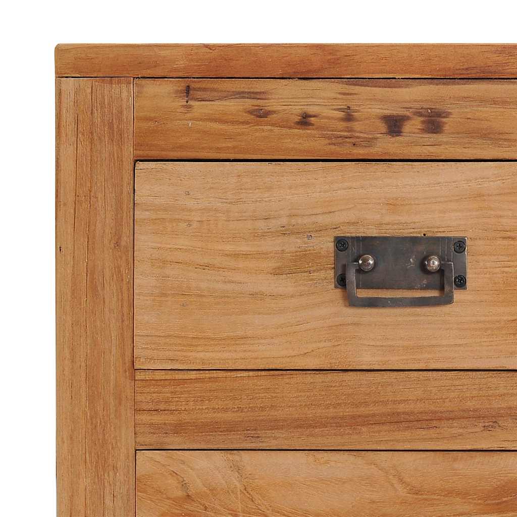 Μπουφές 125 x 30 x 75 εκ. από Μασίφ Ξύλο Teak