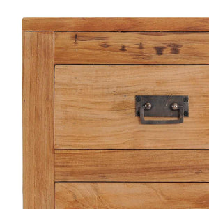 Μπουφές 125 x 30 x 75 εκ. από Μασίφ Ξύλο Teak