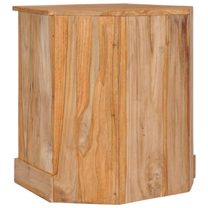 Συρταριέρα Γωνιακή 60 x 45 x 60 εκ. από Μασίφ Ξύλο teak