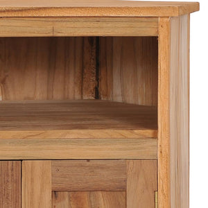 Συρταριέρα Γωνιακή 60 x 45 x 60 εκ. από Μασίφ Ξύλο teak