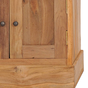Συρταριέρα Γωνιακή 60 x 45 x 60 εκ. από Μασίφ Ξύλο teak