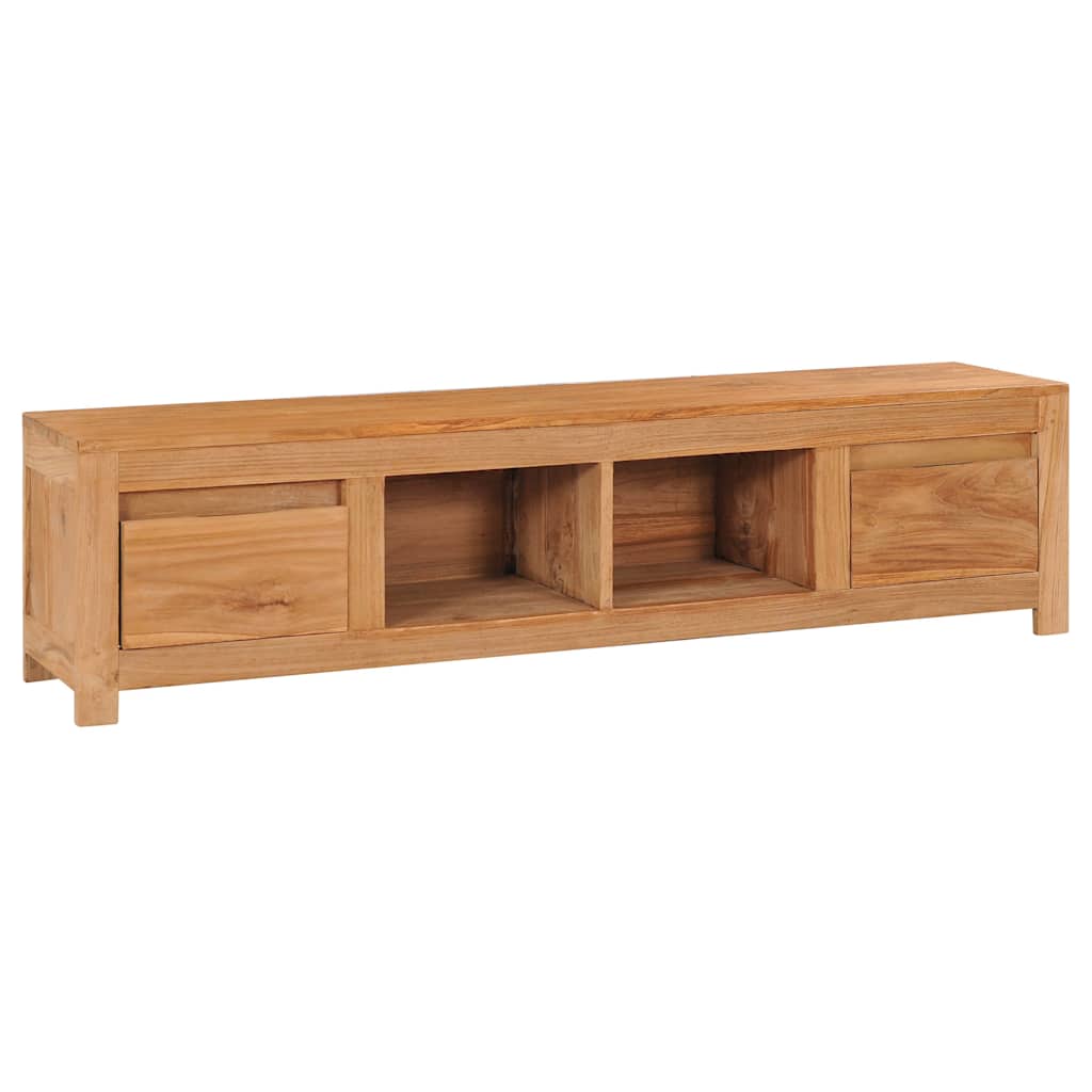 Έπιπλο Τηλεόρασης 115 x 30 x 35 εκ. από Μασίφ Ξύλο Teak