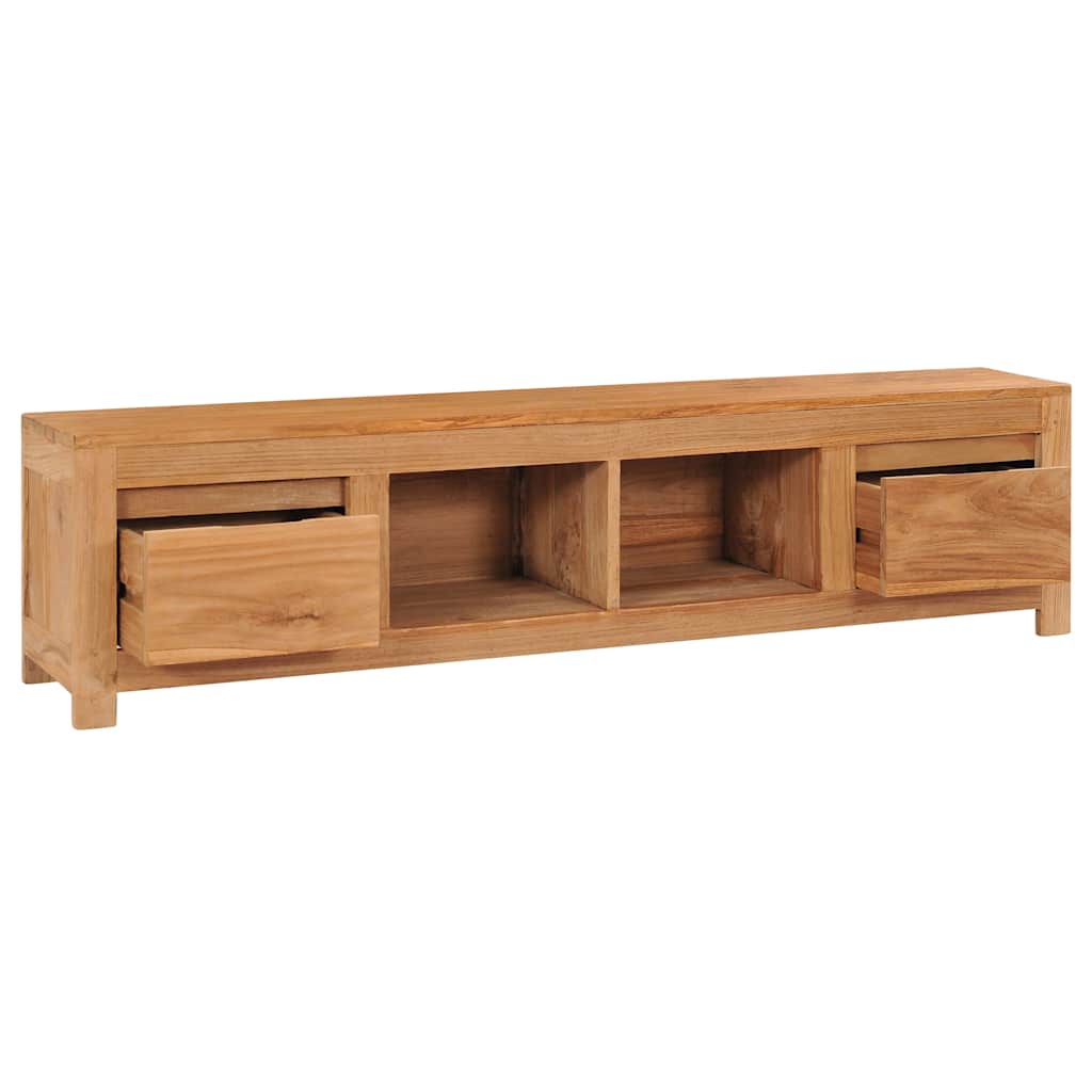 Έπιπλο Τηλεόρασης 115 x 30 x 35 εκ. από Μασίφ Ξύλο Teak