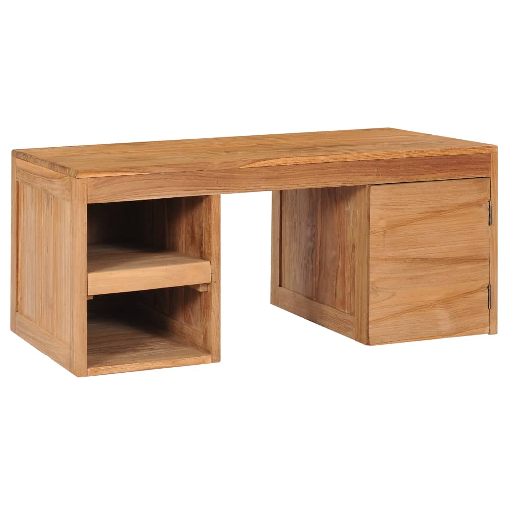 Τραπεζάκι Σαλονιού 90 x 50 x 40 εκ. από Μασίφ Ξύλο Teak - PAKOBAZAAR