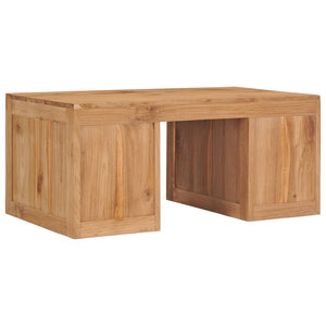 Τραπεζάκι Σαλονιού 90 x 50 x 40 εκ. από Μασίφ Ξύλο Teak - PAKOBAZAAR