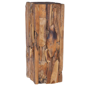 Τραπέζι Βοηθητικό 30 x 30 x 80 εκ. από Μασίφ Ξύλο Teak - Pakobazaar