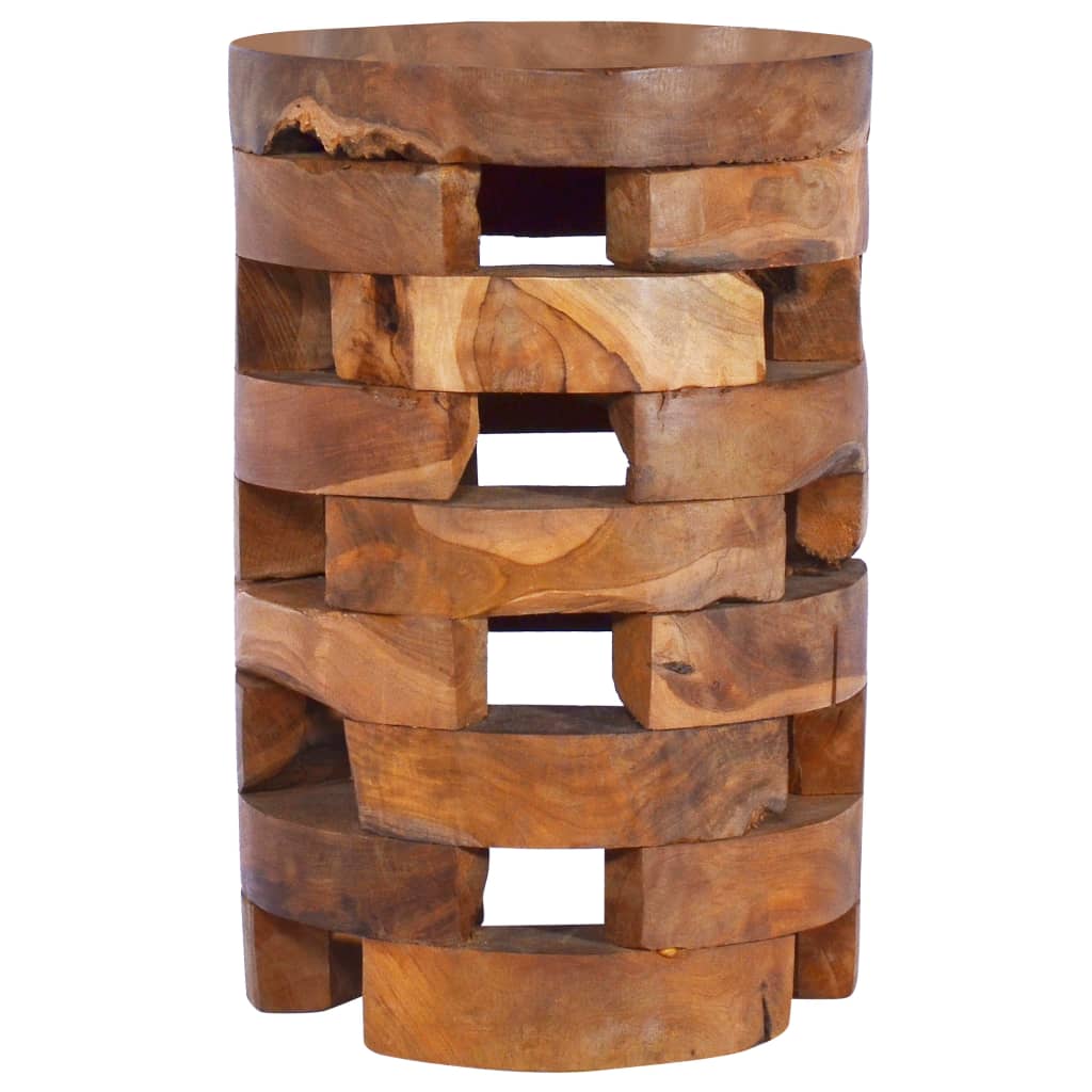 Κομοδίνο 30 x 30 x 45 εκ. από Μασίφ Ξύλο Teak - PAKOBAZAAR
