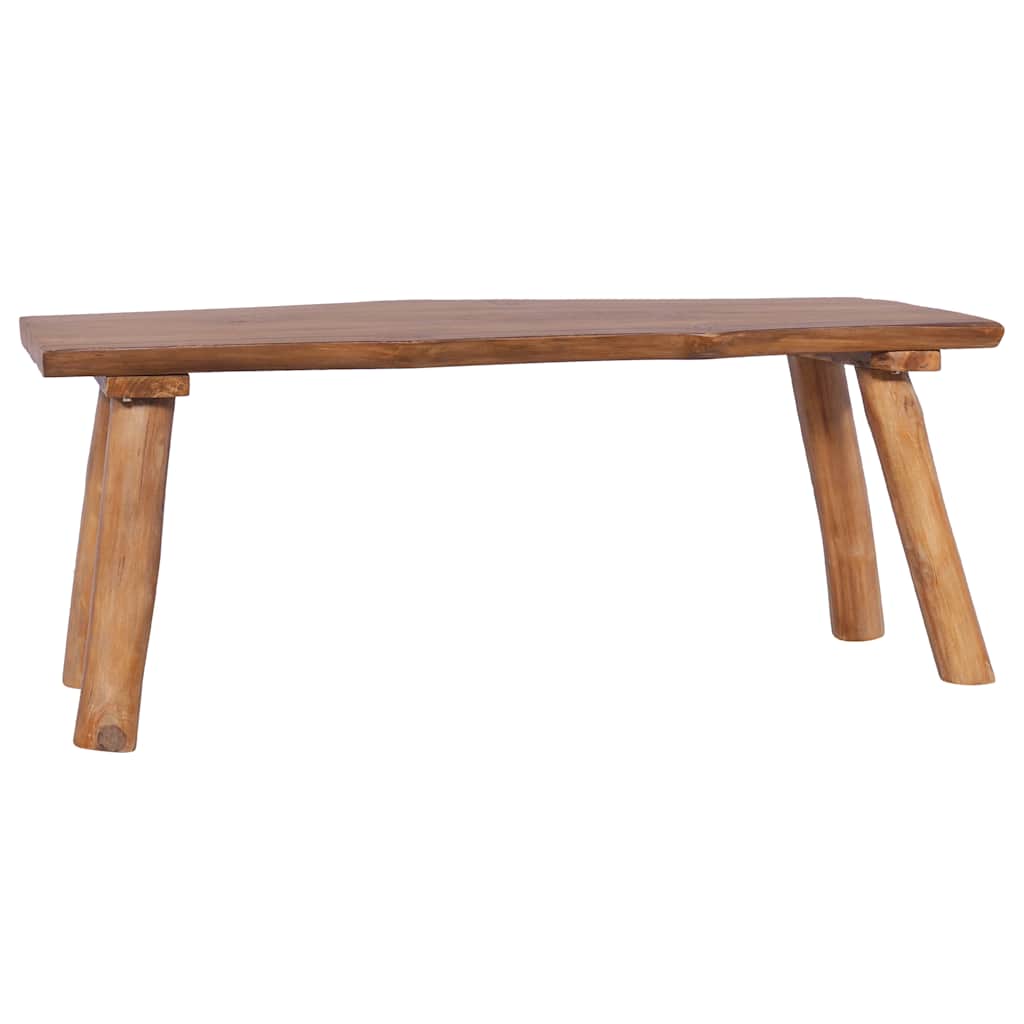 Πάγκος Κήπου 120 εκ. από Μασίφ Ξύλο Teak - PAKOBAZAAR