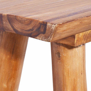 Πάγκος Κήπου 120 εκ. από Μασίφ Ξύλο Teak - PAKOBAZAAR
