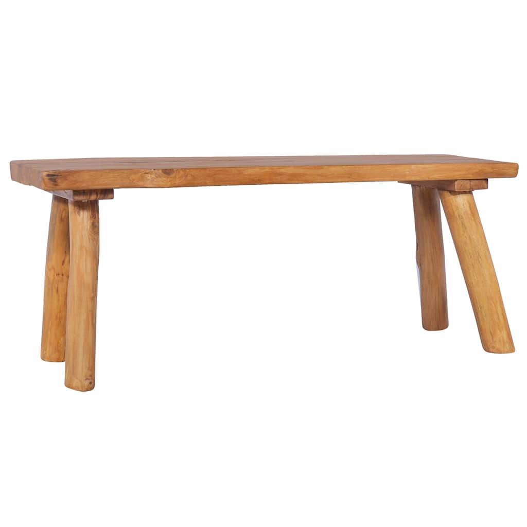 Πάγκος Κήπου 120 εκ. από Μασίφ Ξύλο Teak - PAKOBAZAAR