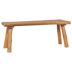 Πάγκος Κήπου 120 εκ. από Μασίφ Ξύλο Teak - PAKOBAZAAR