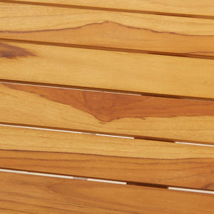 Σετ Επίπλων Μπαρ 5 Τεμαχίων Μασίφ Ξύλο Teak / Ανοξείδωτο Ατσάλι - Pakobazaar