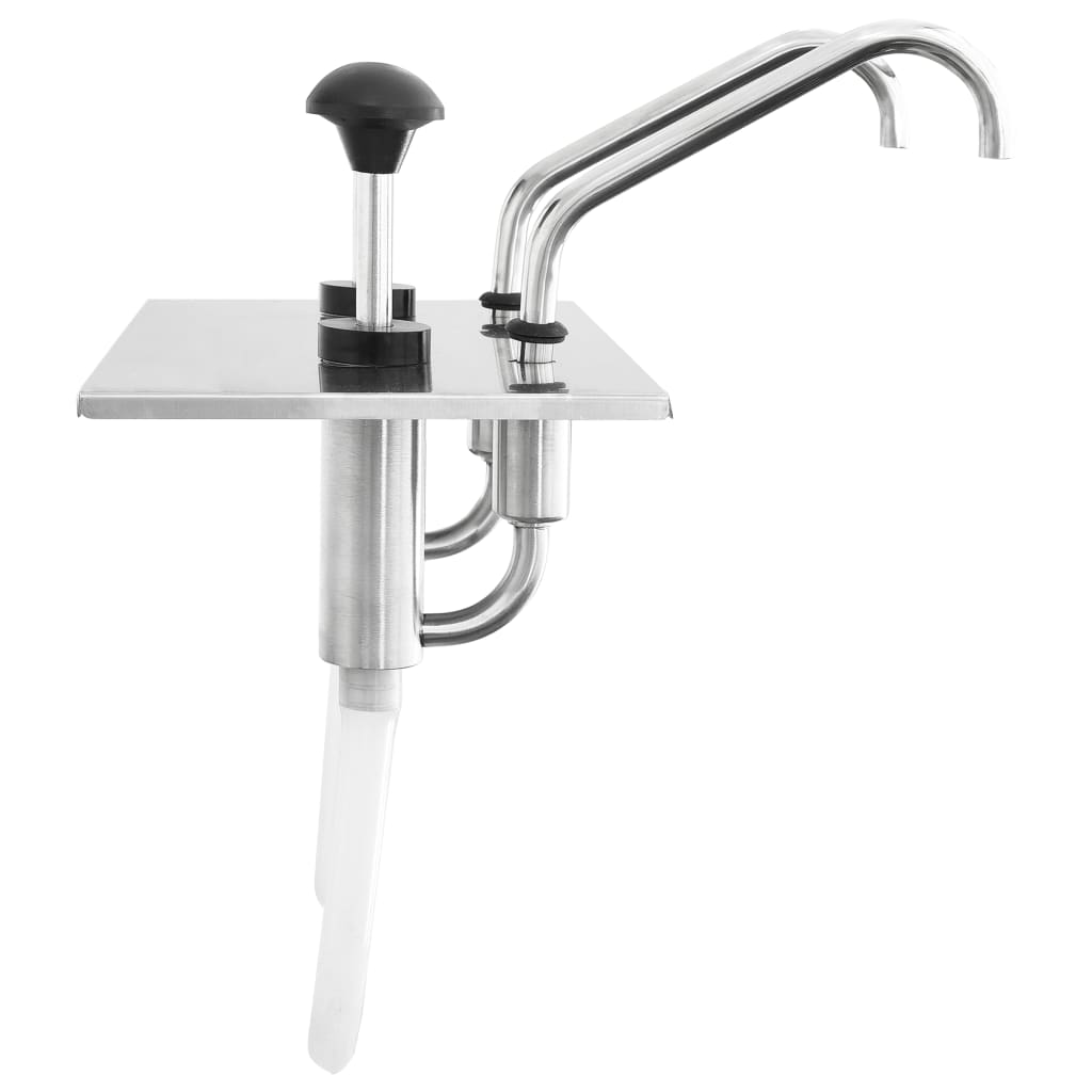 Διανεμητής Σάλτσας 2 x 3,5 Λίτρα από Ανοξείδωτο Ατσάλι