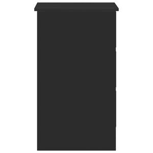 Γραφείο Μαύρο 90 x 45 x 76 εκ. από Επεξ. Ξύλο
