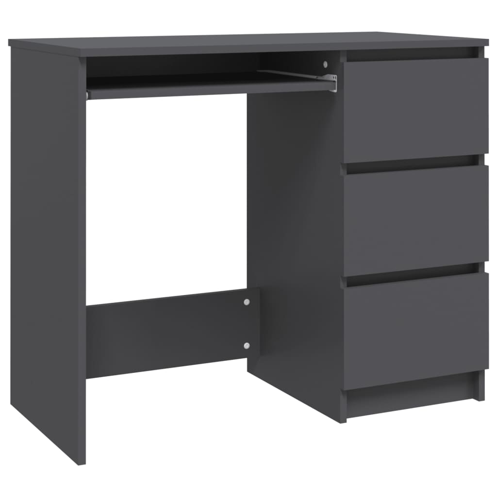 Γραφείο Γκρι 90 x 45 x 76 εκ. από Μοριοσανίδα