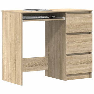 Γραφείο Χρώμα Sonoma Δρυς 90 x 45 x 76 εκ. από Επεξ. Ξύλο - Pakobazaar