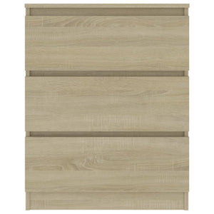 Συρταριέρα Sonoma Δρυς 60 x 35 x 76 εκ. Επεξεργασμένο Ξύλο