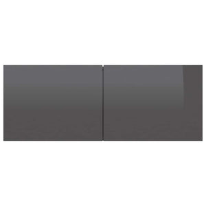 | Ντουλάπι TV | Γκρι 80 x 30 x 30 εκ Επεξεργασμένο ξύλο