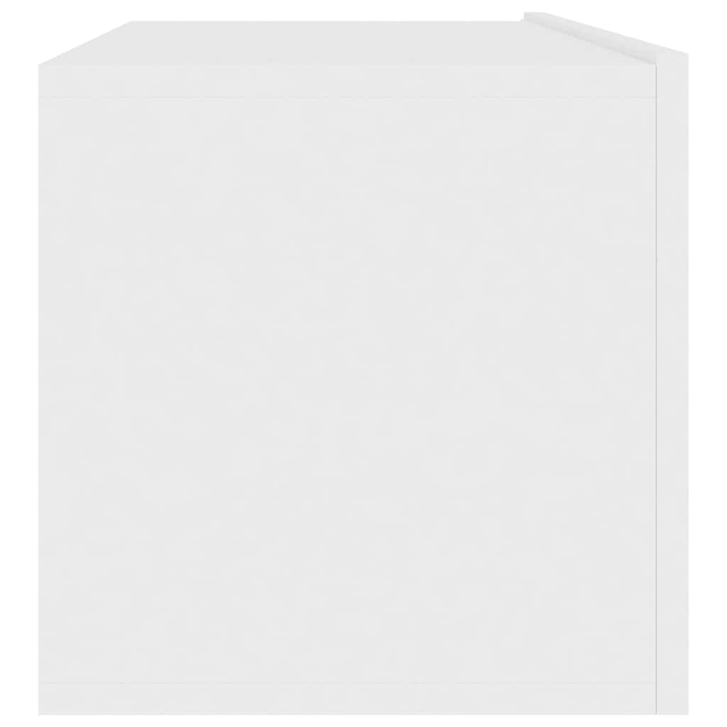 Έπιπλο Τηλεόρασης Λευκό 100 x 30 x 30 εκ. από Επεξ. Ξύλο