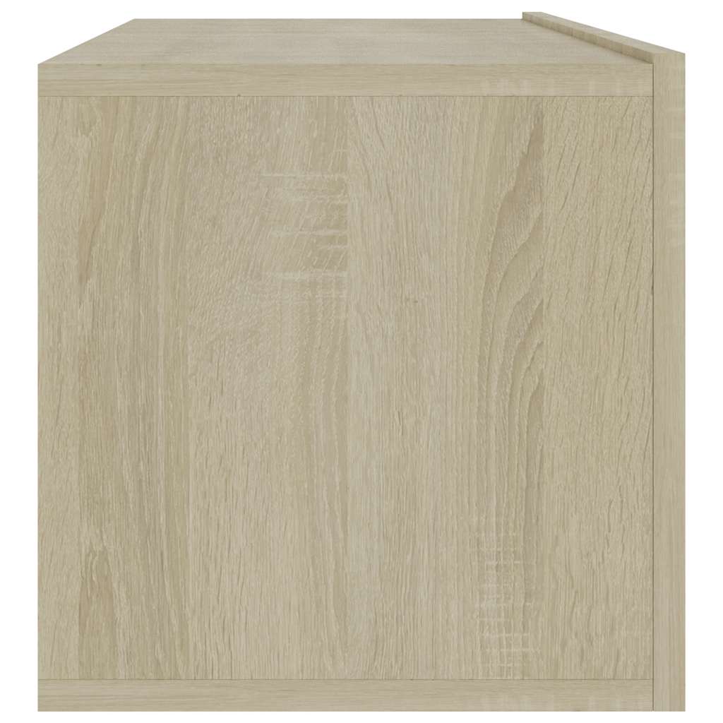 Έπιπλο Τηλεόρασης Sonoma Δρυς 100 x 30 x 30 εκ. από Επεξ. Ξύλο