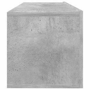 Έπιπλο Τηλεόρασης Γκρι Σκυροδέματος 100x30x30εκ. από Επεξ. Ξύλο - Pakobazaar