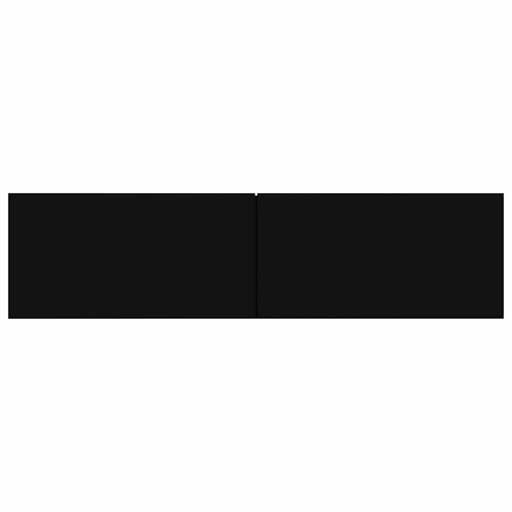 Έπιπλο Τηλεόρασης Μαύρο 120 x 30 x 30 εκ. από Επεξ. Ξύλο