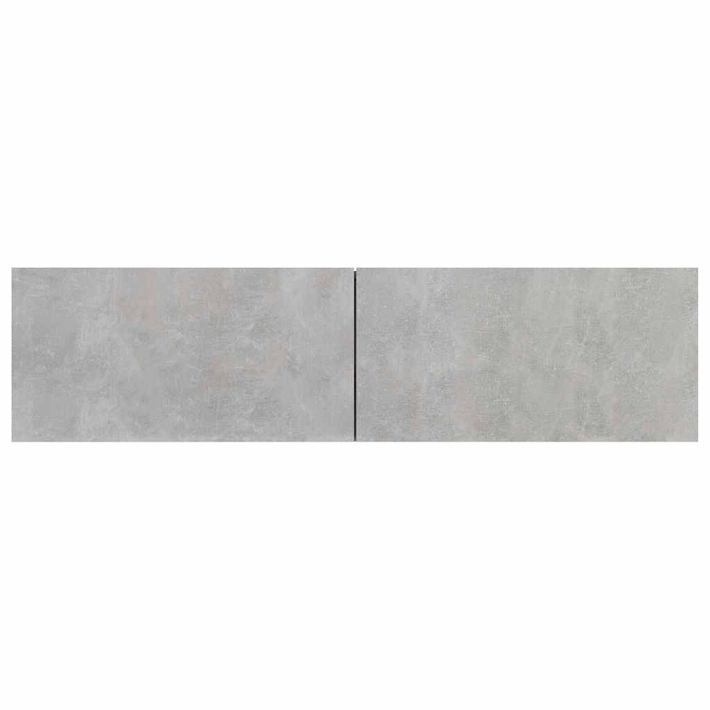 Έπιπλο Τηλεόρασης Γκρι Σκυροδέματος 120x30x30εκ. από Επεξ. Ξύλο - Pakobazaar