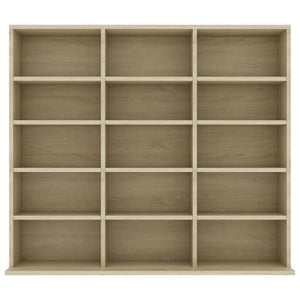 Έπιπλο για CD Χρώμα Sonoma Δρυς 100x23x89,5 εκ. από Επεξ. Ξύλο