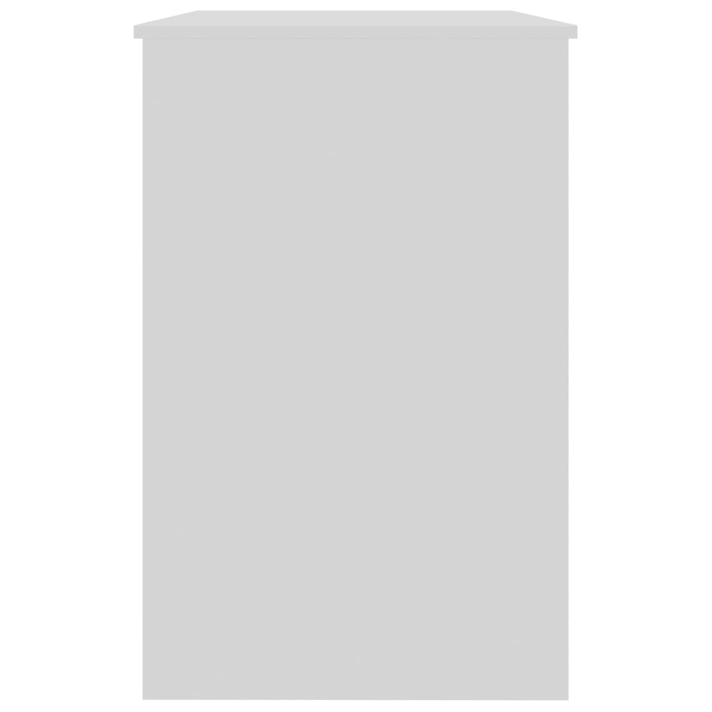 Γραφείο Λευκό 100 x 50 x 76 εκ. από Επεξ. Ξύλο