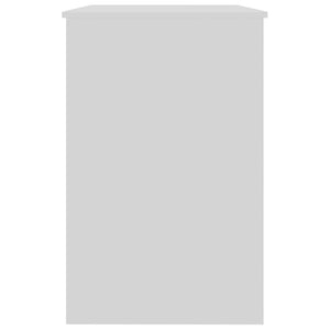 Γραφείο Λευκό 100 x 50 x 76 εκ. από Επεξ. Ξύλο