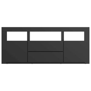 Έπιπλο Τηλεόρασης Μαύρο 120 x 30 x 50 εκ. από Μοριοσανίδα