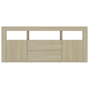 Έπιπλο Τηλεόρασης Sonoma Δρυς 120 x 30 x 50 εκ. από Επεξ. Ξύλο