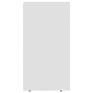 Μπουφές Λευκός 120 x 36 x 69 εκ. από Επεξ. Ξύλο