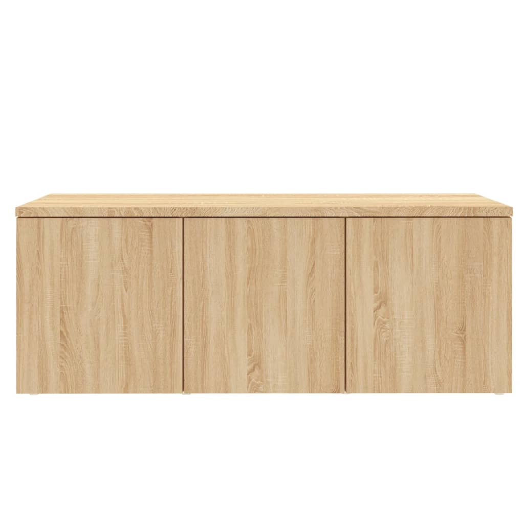 Έπιπλο Τηλεόρασης Sonoma Δρυς 80 x 34 x 30 εκ. από Επεξ. Ξύλο - Pakobazaar