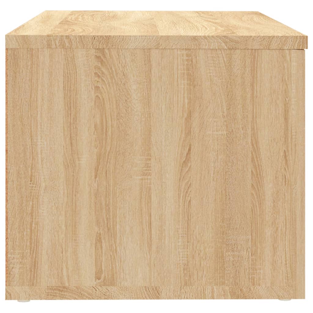 Έπιπλο Τηλεόρασης Sonoma Δρυς 80 x 34 x 30 εκ. από Επεξ. Ξύλο - Pakobazaar
