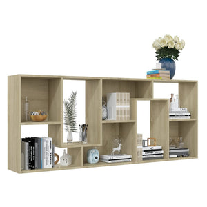 Βιβλιοθήκη Χρώμα Sonoma Δρυς 67x24x161 εκ. από Επεξ. Ξύλο - Pakobazaar