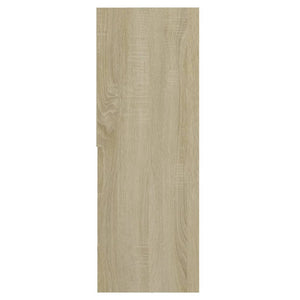 Βιβλιοθήκη Χρώμα Sonoma Δρυς 67x24x161 εκ. από Επεξ. Ξύλο - Pakobazaar