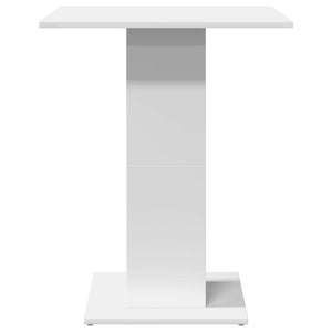 Τραπέζι Bistro Λευκό 60 x 60 x 75 εκ. Επεξ. Ξύλο