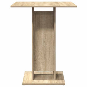 Τραπέζι Bistro Χρώμα Sonoma Δρυς 60 x 60 x 75 εκ. Επεξ. Ξύλο